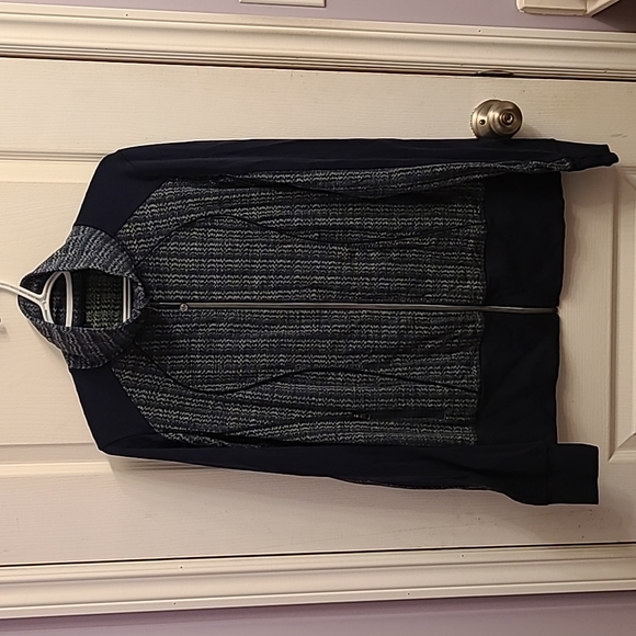Lululemon Nice Asana Jacket in Ziggy Wee August Inkwell / Inkwell - Picture 6 of 14